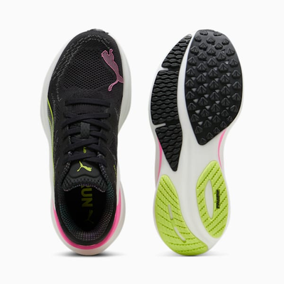 Puma Magnify Nitro 2 Black Lime Pink
