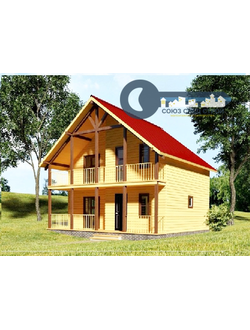 ДЖ-08 ГАБАРИТНЫЕ РАЗМЕРЫ: (9Х8М) 1,5 ЭТАЖА, ОБЩАЯ ПЛОЩАДЬ: 144М²