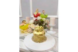 Кулич с начинкой "Дубайский шоколад"