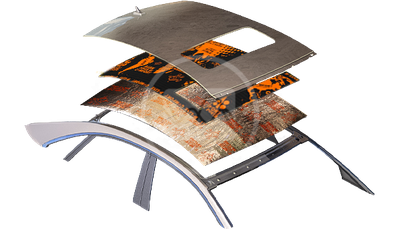 Шумоизоляция крыши автомобиля