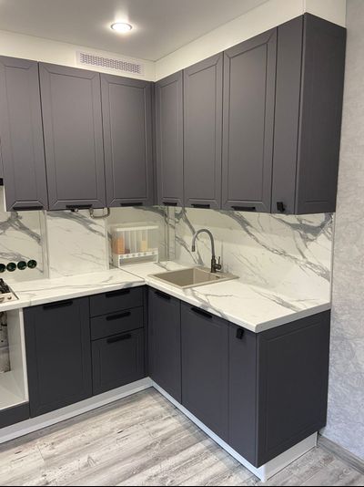 Глетчер Маренго силк модульная кухня