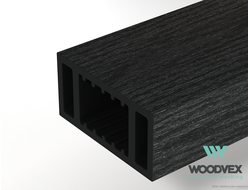 Брус нижний ДПК Woodvex Select Графит