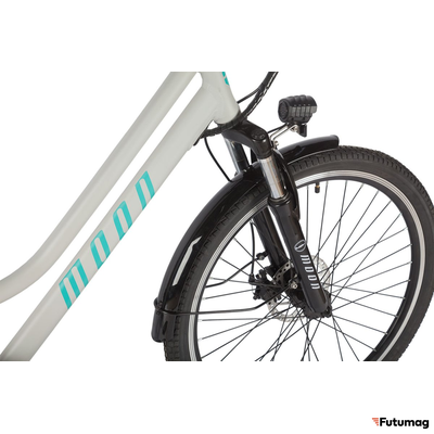 Электровелосипед Gelbert Moon серый