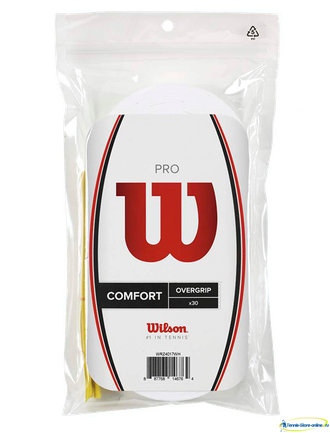 Теннисные намотки Wilson Pro Comfort 30pcs (Белый)