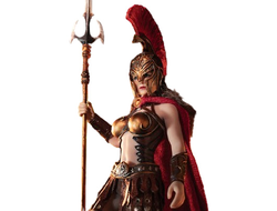 Спартанка в золотом - Коллекционная фигурка 1/12 SCALE Spartan Army Commander Golden (PL2024-224A) - TBLeague