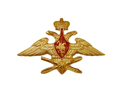 Эмблема на тулью ВКС (Воздушно-Космические Силы)