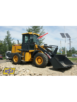 Стекло лобовое среднее на Xcmg ZL30G