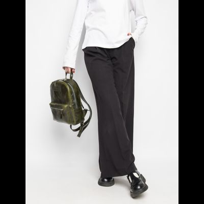 Женский кожаный рюкзак Anzolla dark green (арт. 
3040-11)