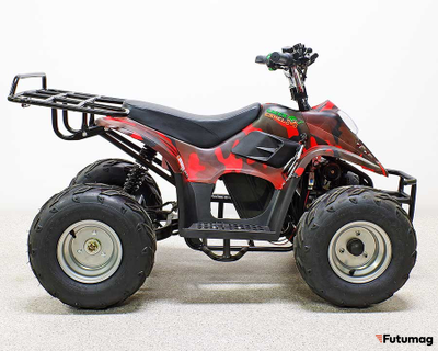 Квадроцикл GreenCamel Gobi K70 (12Ah 36V 800W R7 Дифференциал) Армейский красный