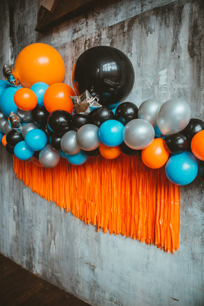 Оформление детского дня рождения в стиле космос № 1455