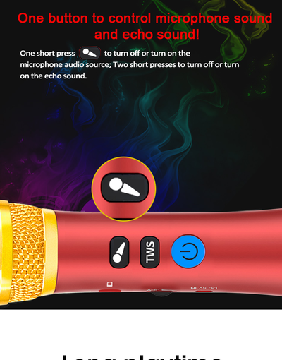 Караоке- микрофон L-1258 DSP 20W