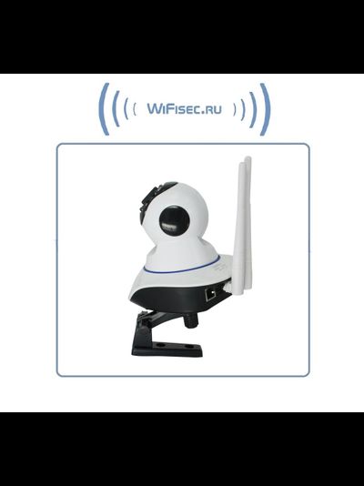 Видеоняня моторизированная WiFi/LAN видеокамера с DVR, Full HD 2Mp (усиленная антенна) (163eye/Yoosee)
