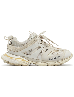 Balenciaga Track Trainer Cream White Faux