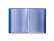 Папка 20 вкладышей BRAUBERG стандарт, синяя, 0,6 мм, 221595