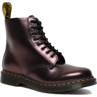 pascal chroma metallic leather boots