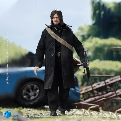 Дэрил Диксон (Норман Ридус, The Walking Dead: Daryl Dixon) - Коллекционная фигурка 1/12 SCALE The Walking Dead Daryl Dixon (ESW0310) - HIYA