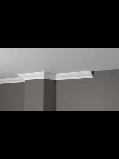 Потолочный плинтус с гладким профилем из дюрополимера Decor Dizayn (Декор Дизайн)- DD28