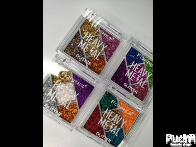 Farres Тени глиттерные 5-ти цветные Heavy Metal Glitter 1256