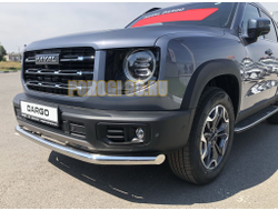 Защита переднего бампера d60 для Haval Dargo (2022-...)