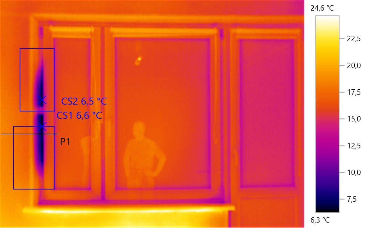 Проведение тепловизионного обследования квартиры жилого дома