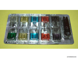 Предохранитель набор вилка-мини ( с пинцетом набор 10 шт.)