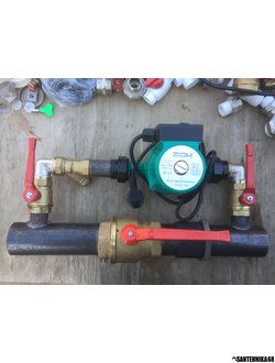 Байпас для отопления улучшенный краны Галлоп (б/н)