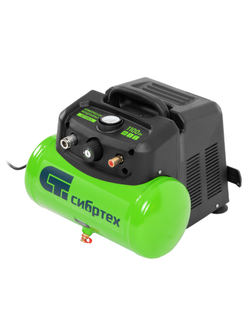 Компрессор воздушный безмаслянный BL 1100/6 1100Вт, ресивер 6 литров, 180 л/мин Сибртех