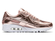 спортивные женские кроссовки Nike Air Max Womens 90 'Metallic Pack - Rose Gold' CQ6639-600