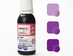 S-gel 27 фиолетовый электро, концентрат универс. для окраш. (10 мл) KREDA Bio, компл. пищ. добавка