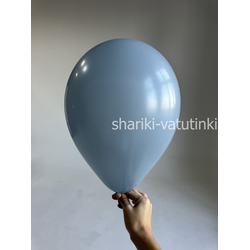 Шар пастель ретро голубой (S140)
