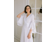 Будуарное платье-халат (белое)