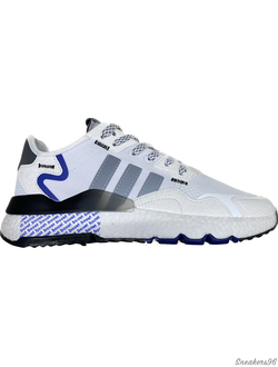 Adidas Nite Jogger Grey/white Мужские (41-45)