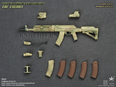 Русский наемник ФИГУРКА 1/6 scale Private Military Contractor The Escort (26034) Easy&Simple