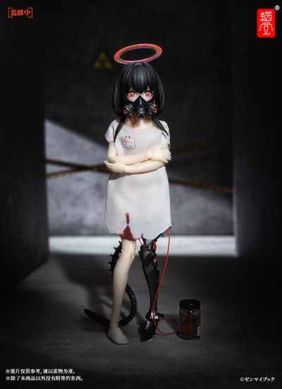 Девочка-киборг (с маской) - Коллекционная фигурка 1/12 SCALE three wise monkeys 03 speak no evil (06975212920412) - Snail Shell