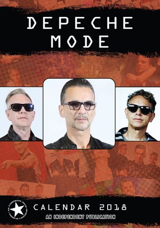 Depeche Mode Календарь 2018 ИНОСТРАННЫЕ ПЕРЕКИДНЫЕ КАЛЕНДАРИ 2018, INTPRESSSHOP