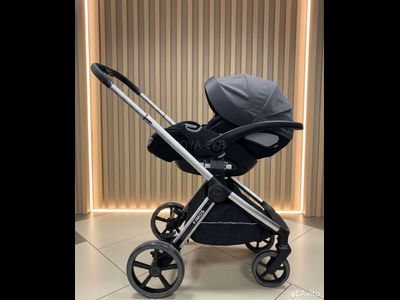 Детская коляска 3 в 1 Luxmom 999 Темно-серый