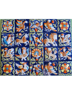 Грифон (изразцовая плитка)