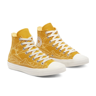 Кеды Converse Chuck Taylor All Star Summer Daze High Top желтые