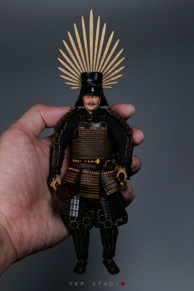 Самурай Тоётоми Хидееси - Коллекционная фигурка 1/12 SCALE Taiko Toyotomi Hideyoshi (NO.0009) - YepStudio