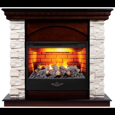 Электрокамин Elford AO с очагом 3D FireStar 25.5