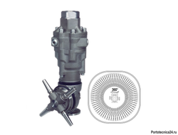 Насадка для мойки емкостей А80 R с гидроприводом; 21 л/мин; 110 бар;(нерж). вход 3/4"г