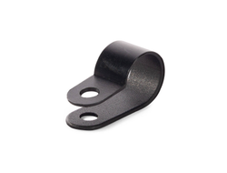 Скоба пластиковая СНК 12 (черн) (100шт) Р-образная