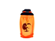 Складная эко бутылка, оранжевая, объём 500 мл (артикул B050ORS-208) с рисунком