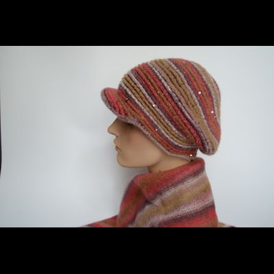 Разноцветная бордовая кепка Vizio Италия 8013 W