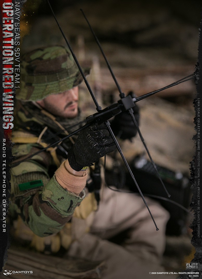 Радист, Операция «Красные крылья» - Коллекционная ФИГУРКА 1/6 scale Operation Red Wings NAVY SEALS  SDV TEAM 1 Radio Telephone Operator (78081) - DAMTOYS
