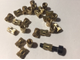 Bushing M3x6mm (OD5mm), solid brass.