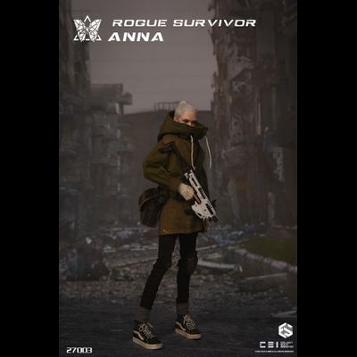 Бродяга Анна - Коллекционная ФИГУРКА 1/6 Rogue Survivor Anna (27003) - CBI x Easy&amp;Simple