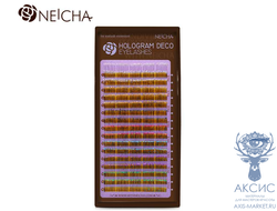 Ресницы с блестками NEICHA Hologram Deco 7 Color 16 линий