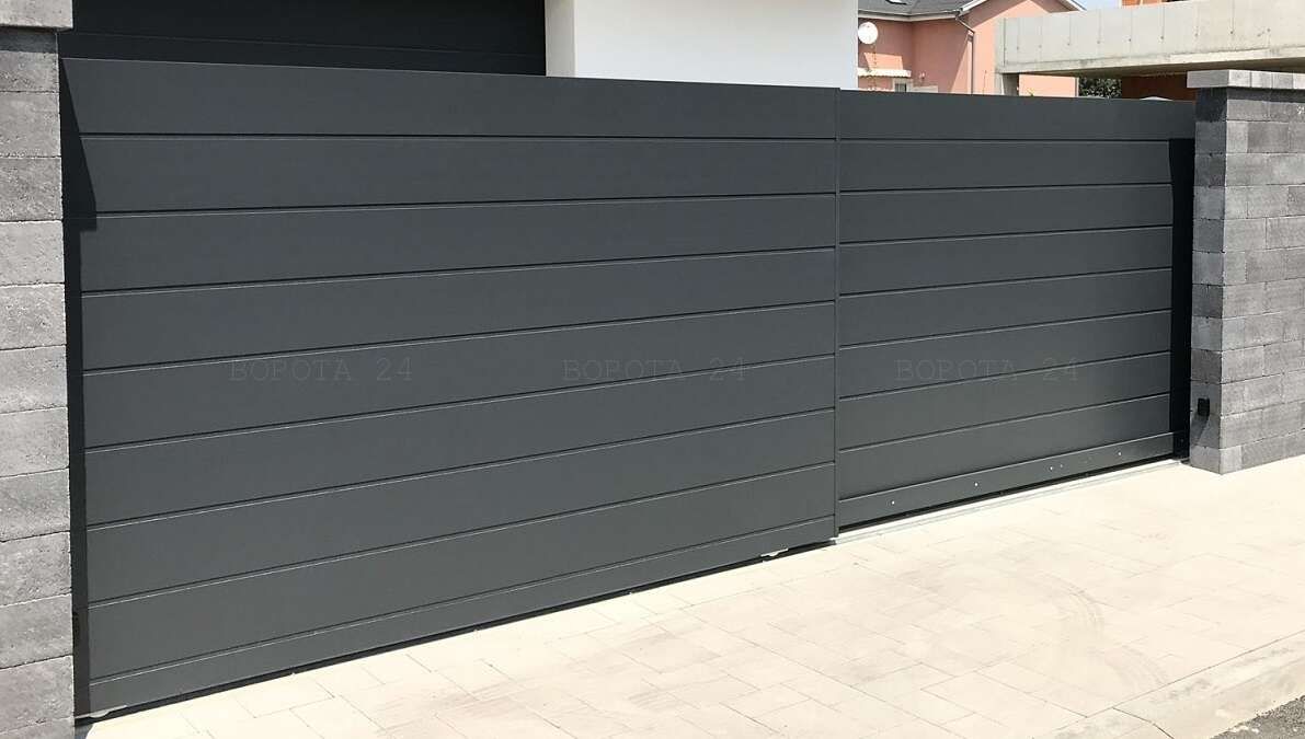 производство ворот - установка уличных откатных и распашных конструкций - цена
