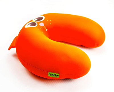 Дорожная подушка-подголовник антистресс "Огонек"